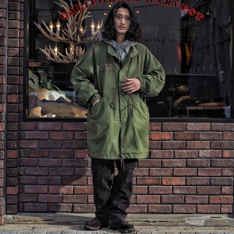 FULLCOUNT / Stand Collar Mods Coat "Print version"
