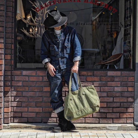 FULLCOUNT / Paraffin Canvas Coal Bag