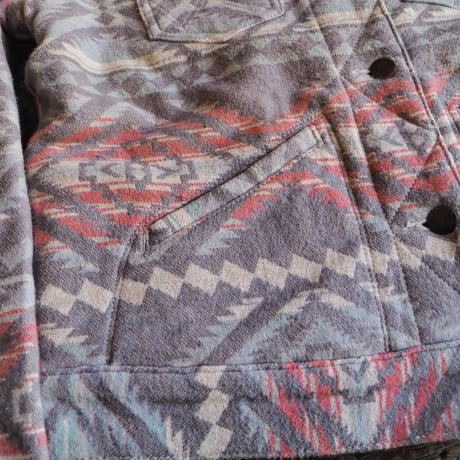 Wrangler ／ W's Cotton Blanket Boa Lined Jacket