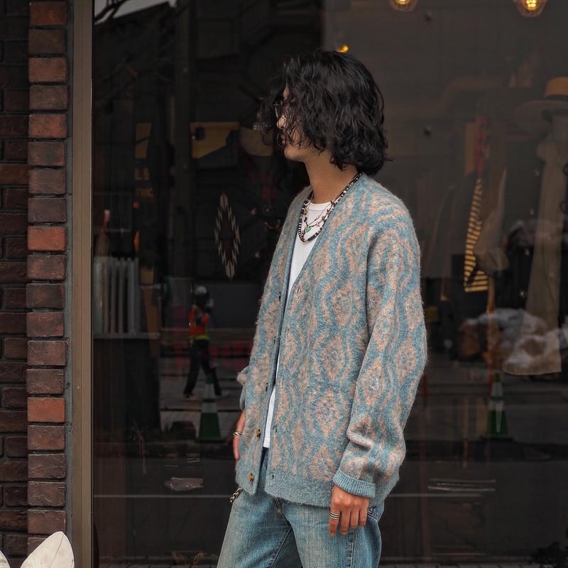 PENDLETON / 7G SHAGGY KNIT CARDIGAN PENDLETON / 7G SHAGGY KNIT CARDIGAN