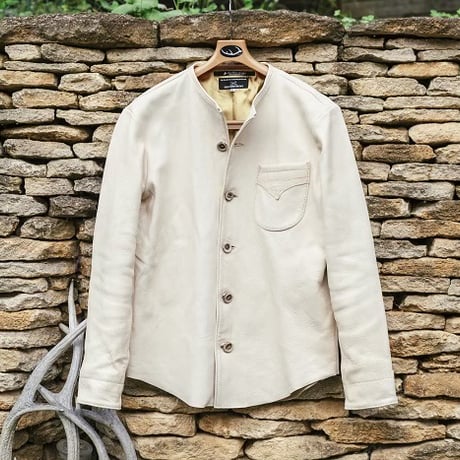 DEER HORN SMITH’S / NO COLLAR JACKET "DEER LEATHER"