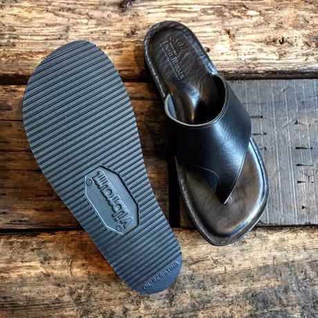 LIGHT MARKER / THONG SANDAL(BLACK)