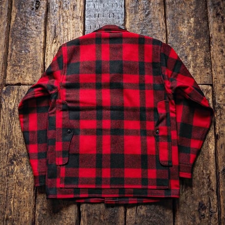FILSON／MACKINAW CRUISER -RED×BLACK-