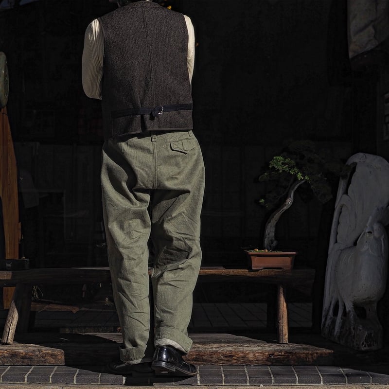 Nigel Cabourn／BRITISH ARMY PANTS -Loose Denim-
