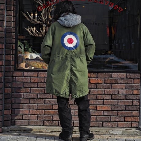 FULLCOUNT / Stand Collar Mods Coat "Print version"
