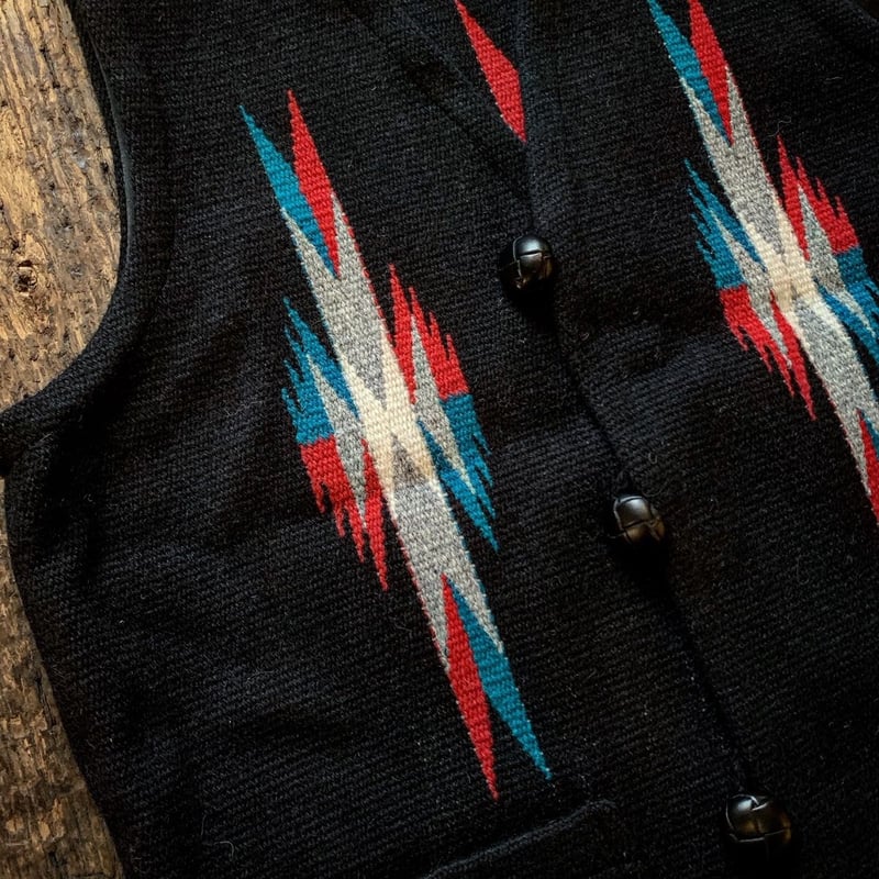 [used] ORTEGA'S VEST オルテガ 38 used] ORTEGA'S VEST オルテガ 38 Ortega 38 Navy Chimayo Vest