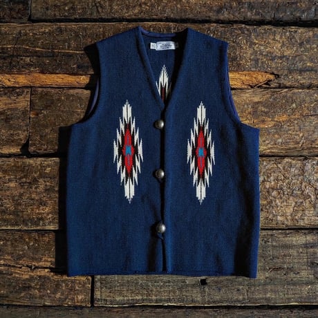 TRUJILLO'S ／ CHIMAYO SUQARE VEST（３8〜４０）