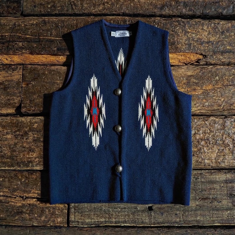 TRUJILLO'S / CHIMAYO SUQARE VEST(38〜40) | CALIF TRUJILLO'S / CHIMAYO SUQARE VEST(38〜40) | CALIF