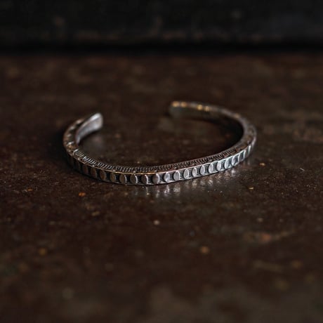 Geneva Ramone / Square Stampwork Bangle