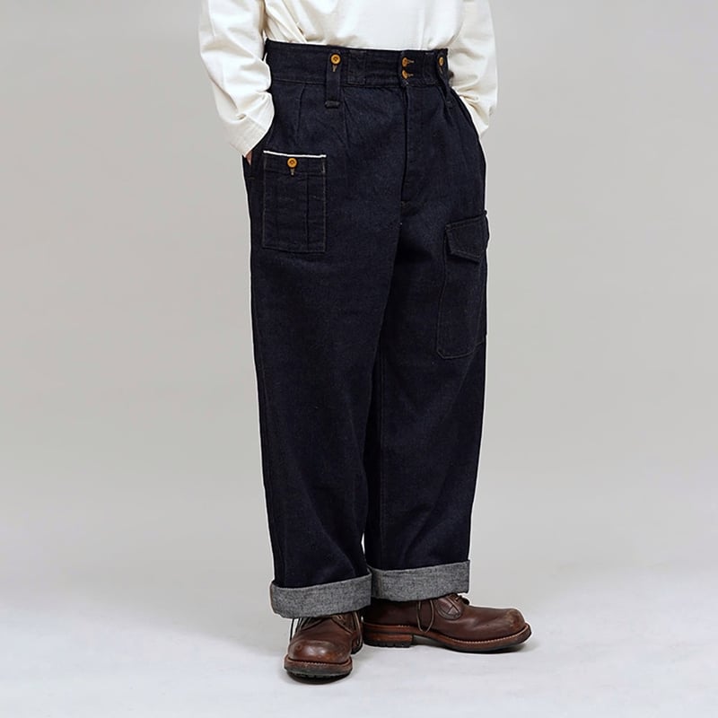 Nigel Cabourn／BRITISH ARMY PANTS -Loose Denim-