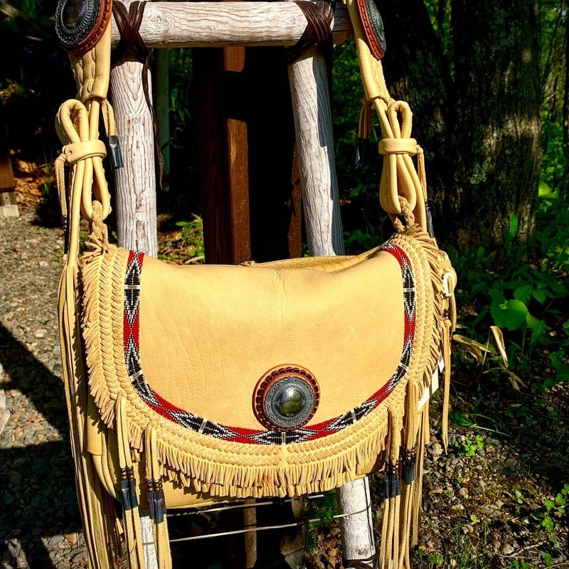 梟唄OWLSONG/ DEER LEATHER SHOULDER BAG (GR Speci