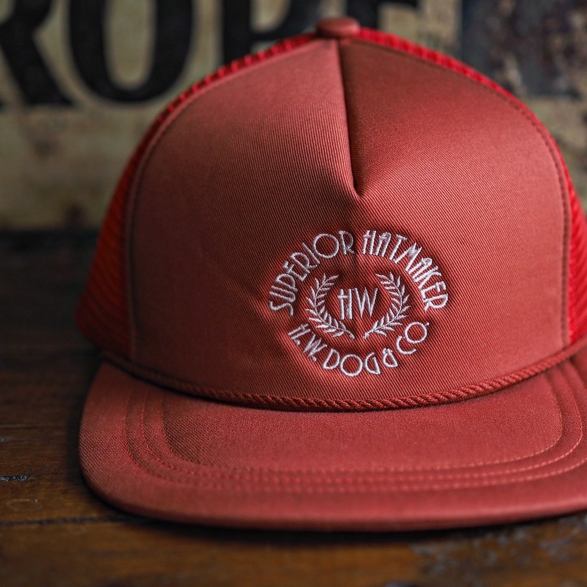 the h w dog ＆co flat cap THE H.W. DOG & CO. - FLAT CAP | east village O
