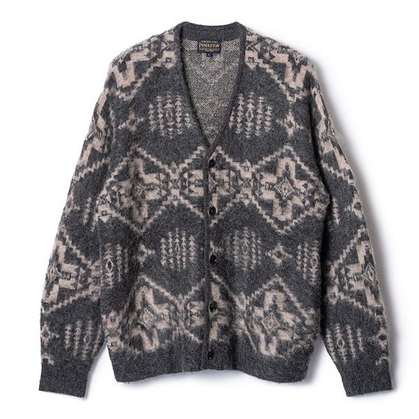 PENDLETON / 7G SHAGGY KNIT CARDIGAN PENDLETON / 7G SHAGGY KNIT CARDIGAN