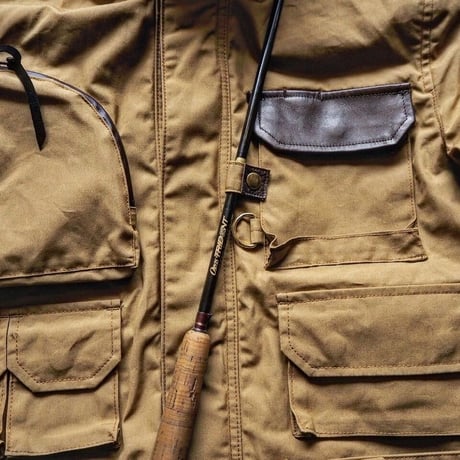 BiburyCourt／WAXED COTTON FIELD JACKET -Sand Beige-