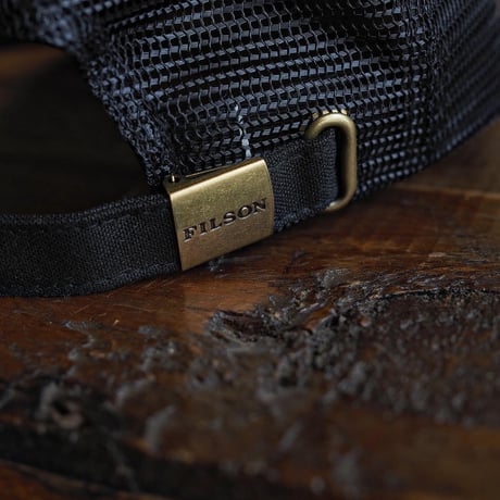 FILSON／LOGGER MESH CAP -Black-