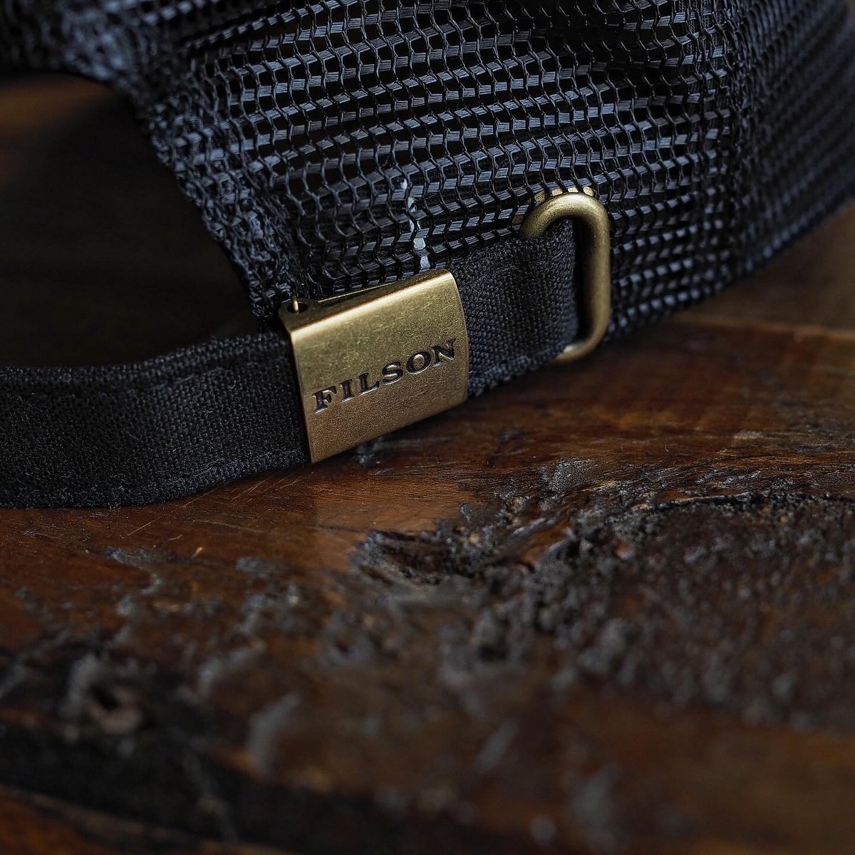 FILSON／LOGGER MESH CAP -Black- | CALIFORNIA HA