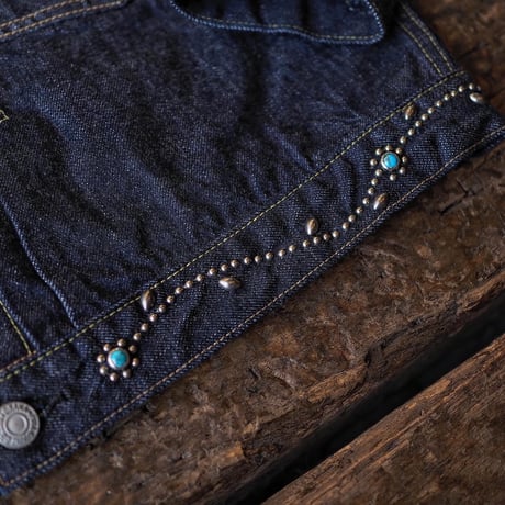 FULLCOUNT×HTC ／ ２１０７HTC (Type-1 On Studs Denim Jacket -by Zip Stevenson HTC-)