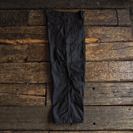 Nigel Cabourn ／ ARMY CARGO PANT -Black-
