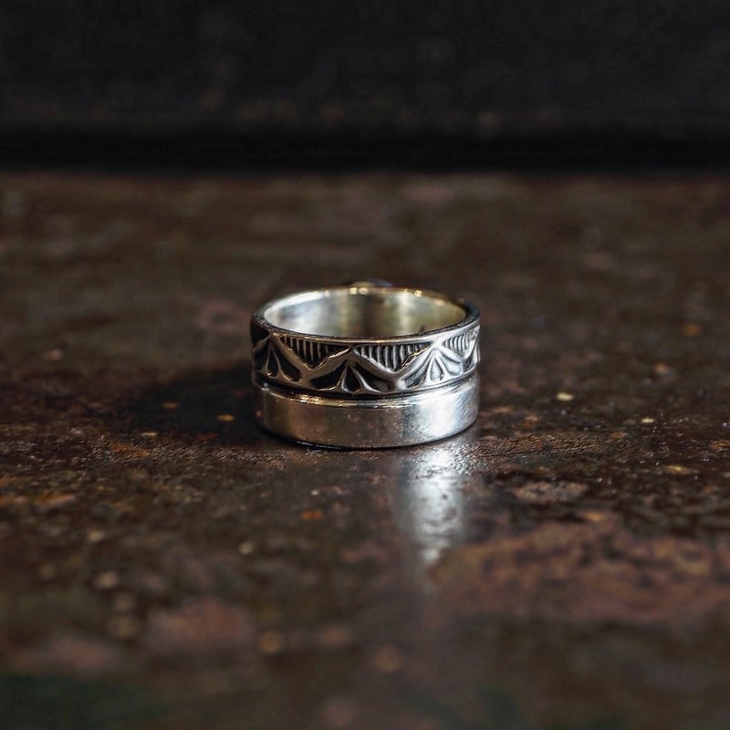 Henry Mariano ／ STAM WORK TURQUOISE RING -Turq