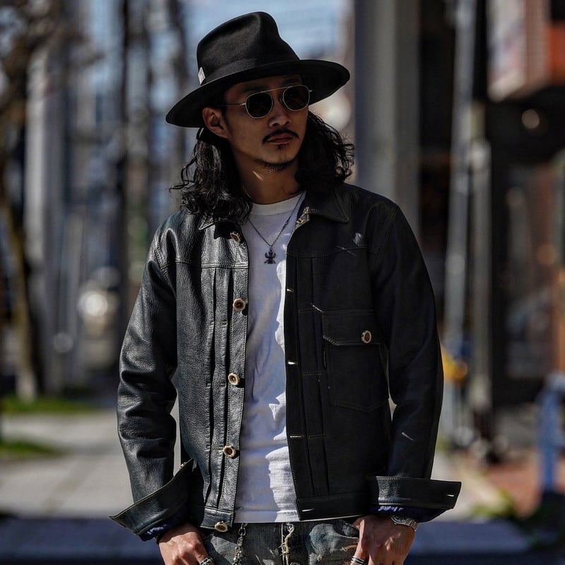 DEERHORNSMITH'S / TYPE-1 LEATHER JACKET 