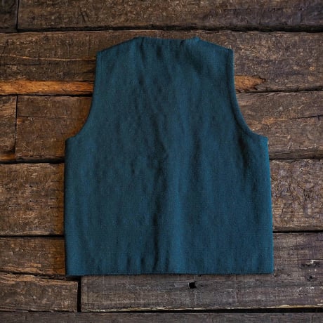 TRUJILLO'S ／ CHIMAYO ROUNDCOLLAR VEST（４０〜４２）