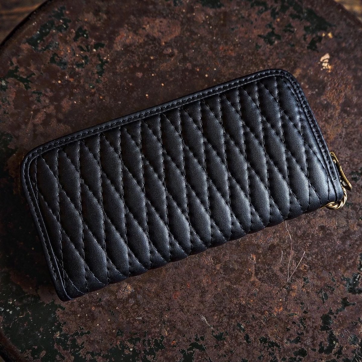 BACKDROP Leathers / ZIP WALLET (TW RING付) | CAL