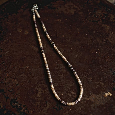 DUCK TAIL ／Heishi Beads Necklace "Type-B"