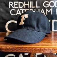 FULLCOUNT / BLACK TWILL F BASEBALL CAP
