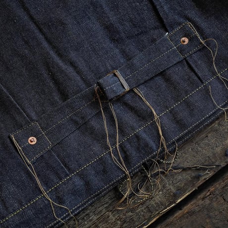 FULLCOUNT / WWII Model Brown Cotton Denim Jacket (Non Wash)