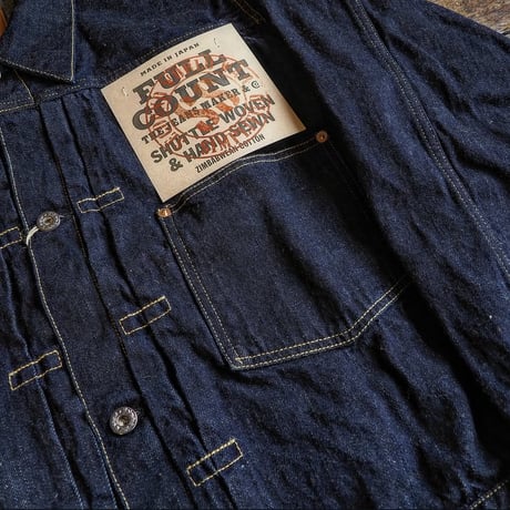 FULLCOUNT / WWII Model 11.5oz Denim Jacket (One Wash)