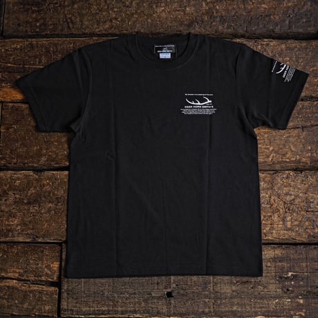 DEER HORN SMITH'S / Crew Neck Logo T-Shirt