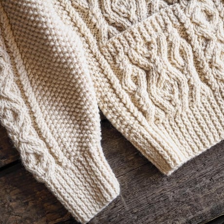 INVERALLAN / 3A LUMBER CARDIGAN "WHITE"