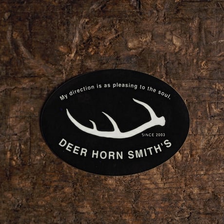 DEER HORN SMITH'S / Round Sticker