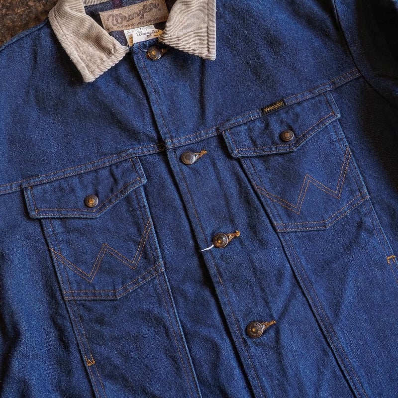 Wrangler / BLANKET LINED DENIM JACKET 【74260PW】