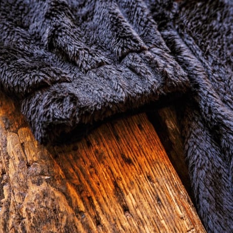 FULLCOUNT / Furry Fleece Hoodie Coat