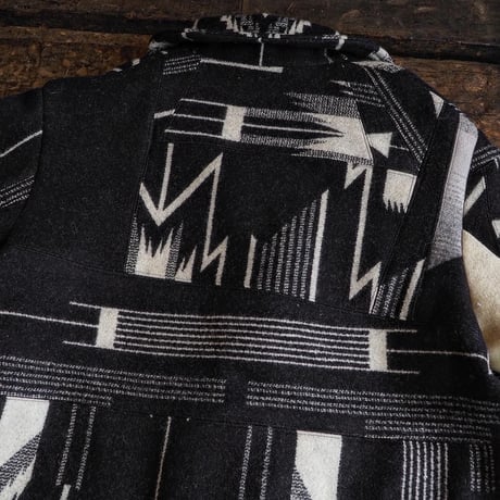 Earth spirit Original / PATCHWORK WOOL BLANKET JACKET -CH-Special-