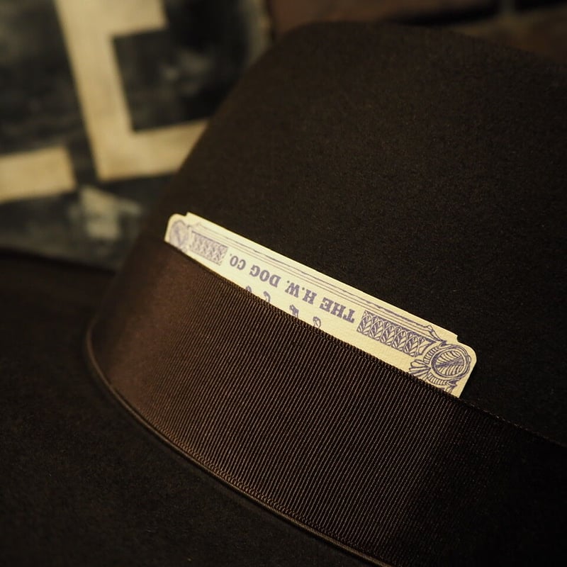 THE.H .W.DOG＆CO. / OPEN CROWN (BEAVER FELT) | 