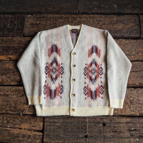 PENDLETON / SHAGGY KNIT CARDIGAN "IVORY.W"