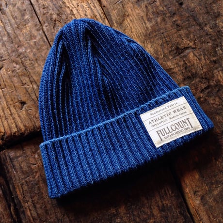 FULLCOUNT / INDIGO RIB WATCH CAP
