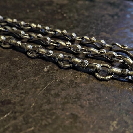 CH×MS ring／2WAY SILVER WALLET CHAIN-65cm-