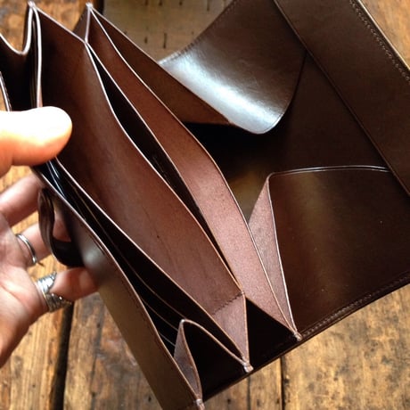 CALIFORNIA HARVEST / LONG WALLET (DARKBROWN)