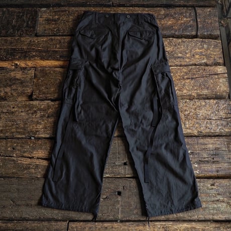 Nigel Cabourn ／ ARMY CARGO PANT -Black-