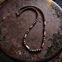 DUCK TAIL / Silver Beads Chain "SP-Type" 70cm