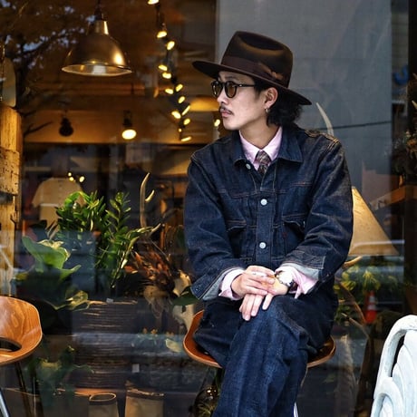 THE.H .W.DOG＆CO.  / OPEN CROWN (BEAVER FELT)