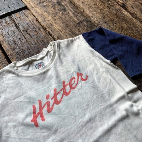 FULLCOUNT / RIB STICH BASEBALL T SHIRT