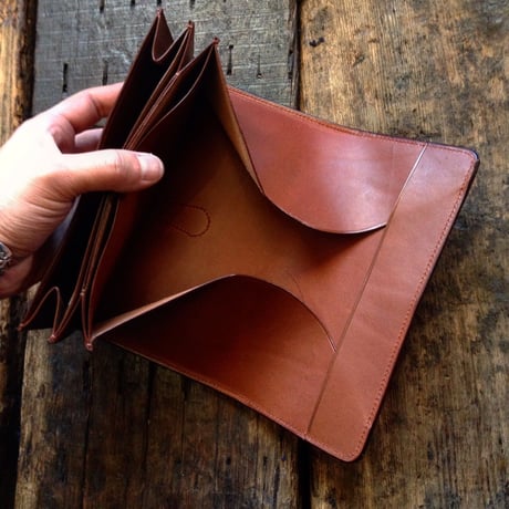 CALIFORNIA HARVEST / LONG WALLET (MARRON)