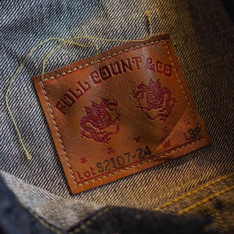 FULLCOUNT / WWII Model Brown Cotton Denim Jacket (Non Wash)