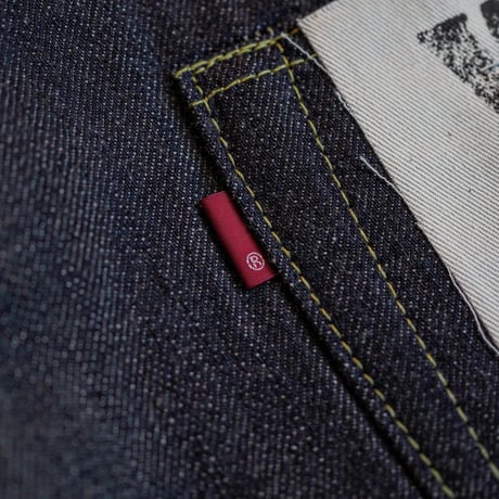 FULLCOUNT / WWII Model Brown Cotton Denim Pants(Non Wash)