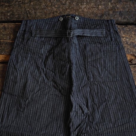 Nigel Cabourn／40'S FRENCH WORK PANTS -DOBBY STRIPE DENIM-