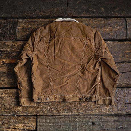 Wrangler / CORDUROY BOA LINED RANCH JACKET
